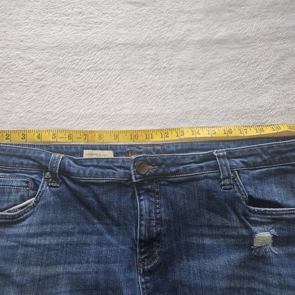 Kut From The Kloth Women's 20W Plus Size Classic Blue Ankle Jeans Catherine. - Picture 3 of 7